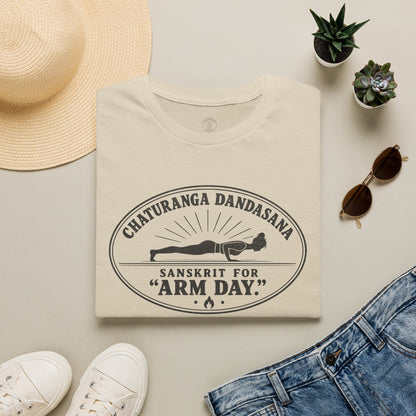Chaturanga Arm Day T-Shirt