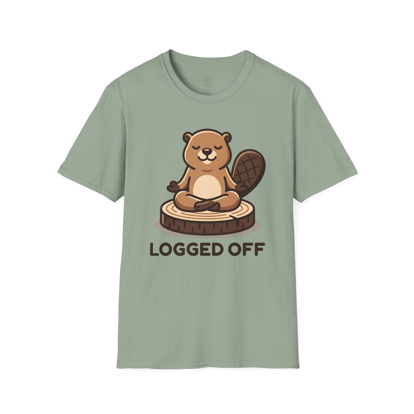 Logged Off Beaver T-Shirt