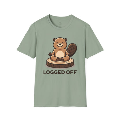 Logged Off Beaver T-Shirt