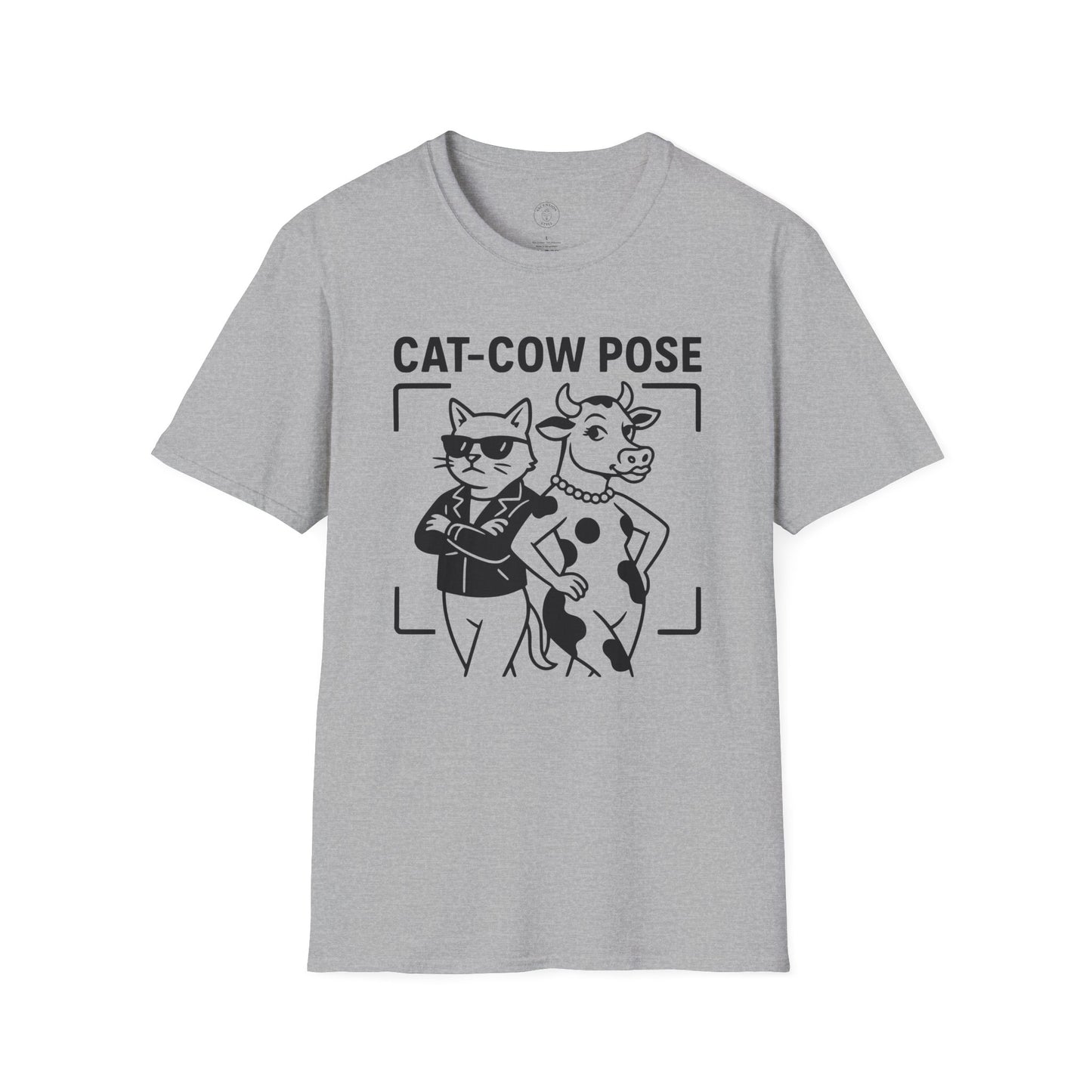 Cat-Cow Pose Yoga T-Shirt