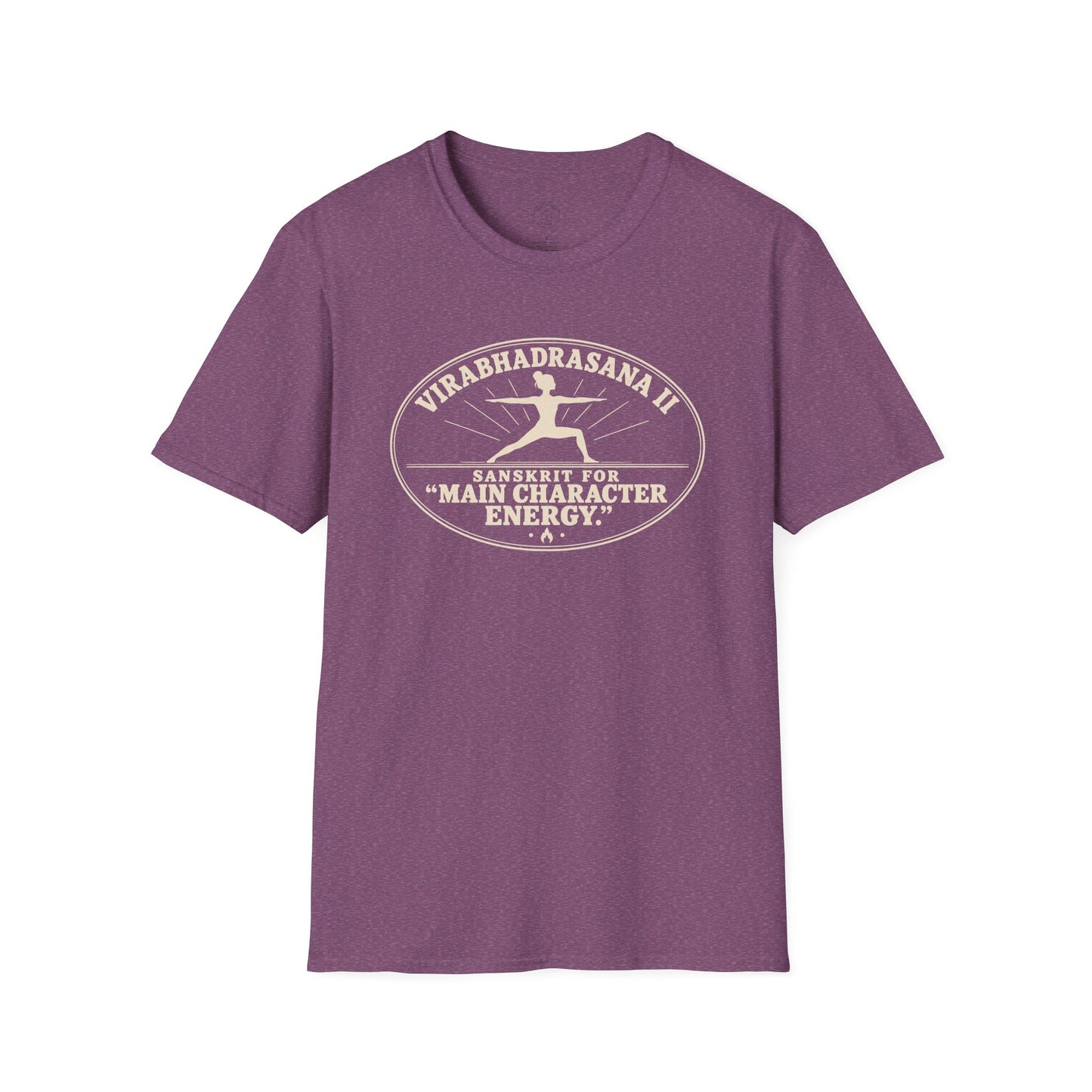Virabhadrasana II Main Character T-Shirt