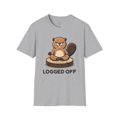 Logged Off Beaver T-Shirt