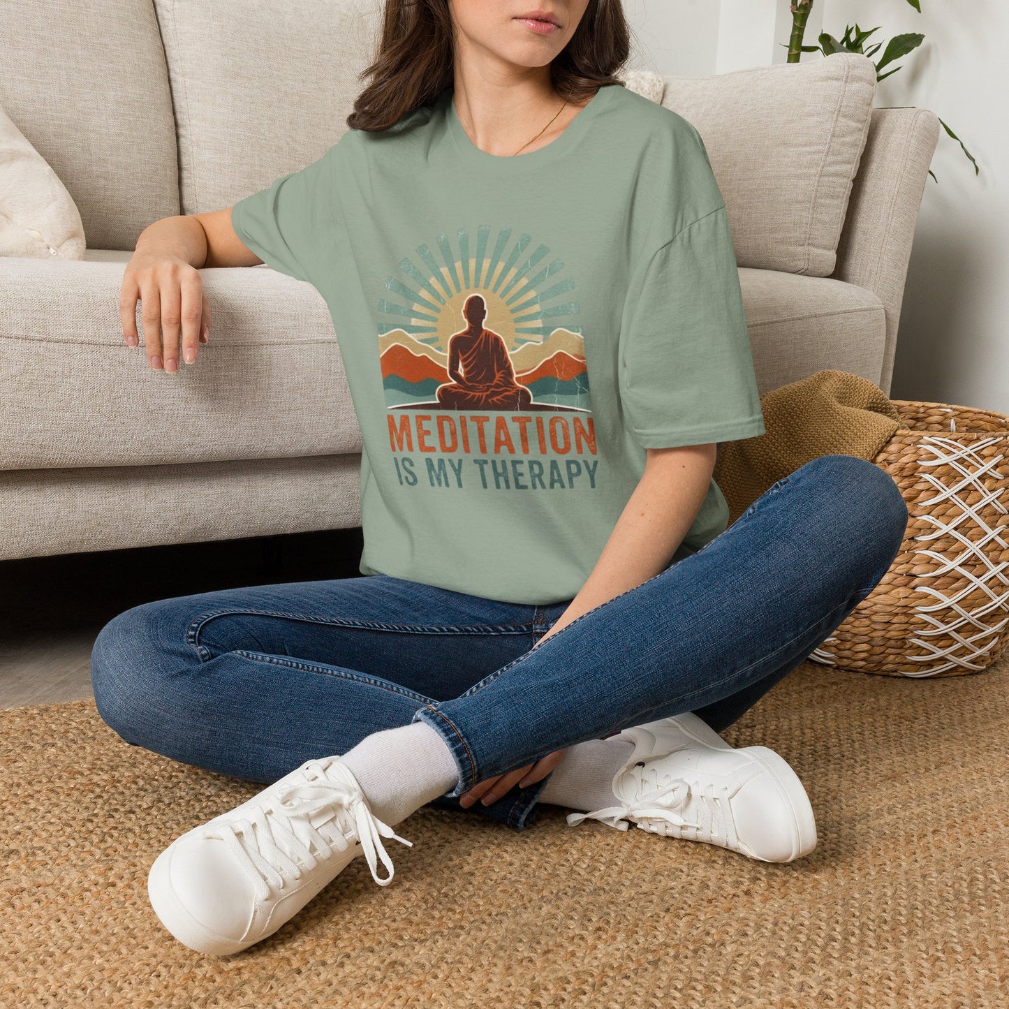 Meditation is my Therapy T-Shirt