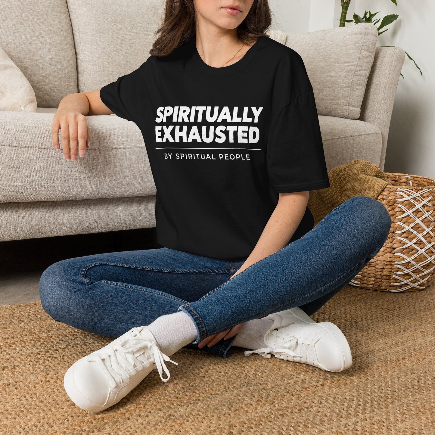 Spiritually Exhausted By Spiritual People T-Shirt