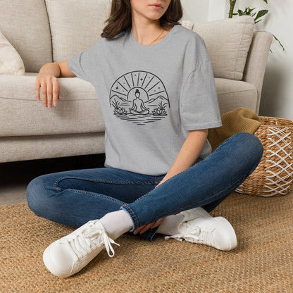 Sunrise Lotus Meditation T-Shirt