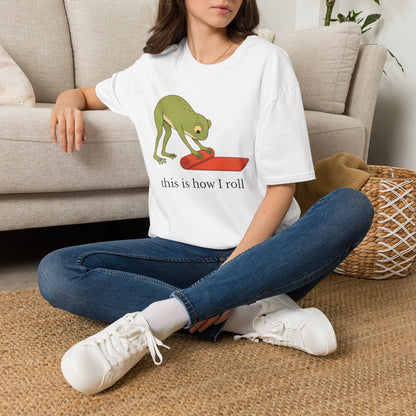 This Is How I Roll Yoga Frog T-Shirt