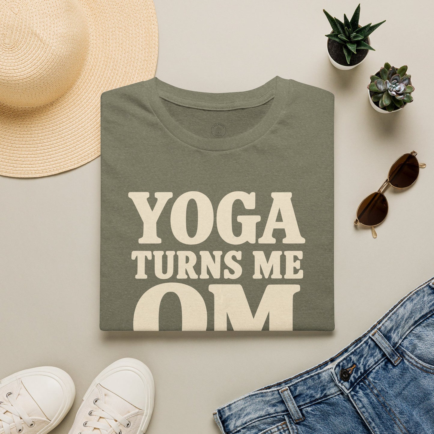 Yoga Turns Me Om T-Shirt