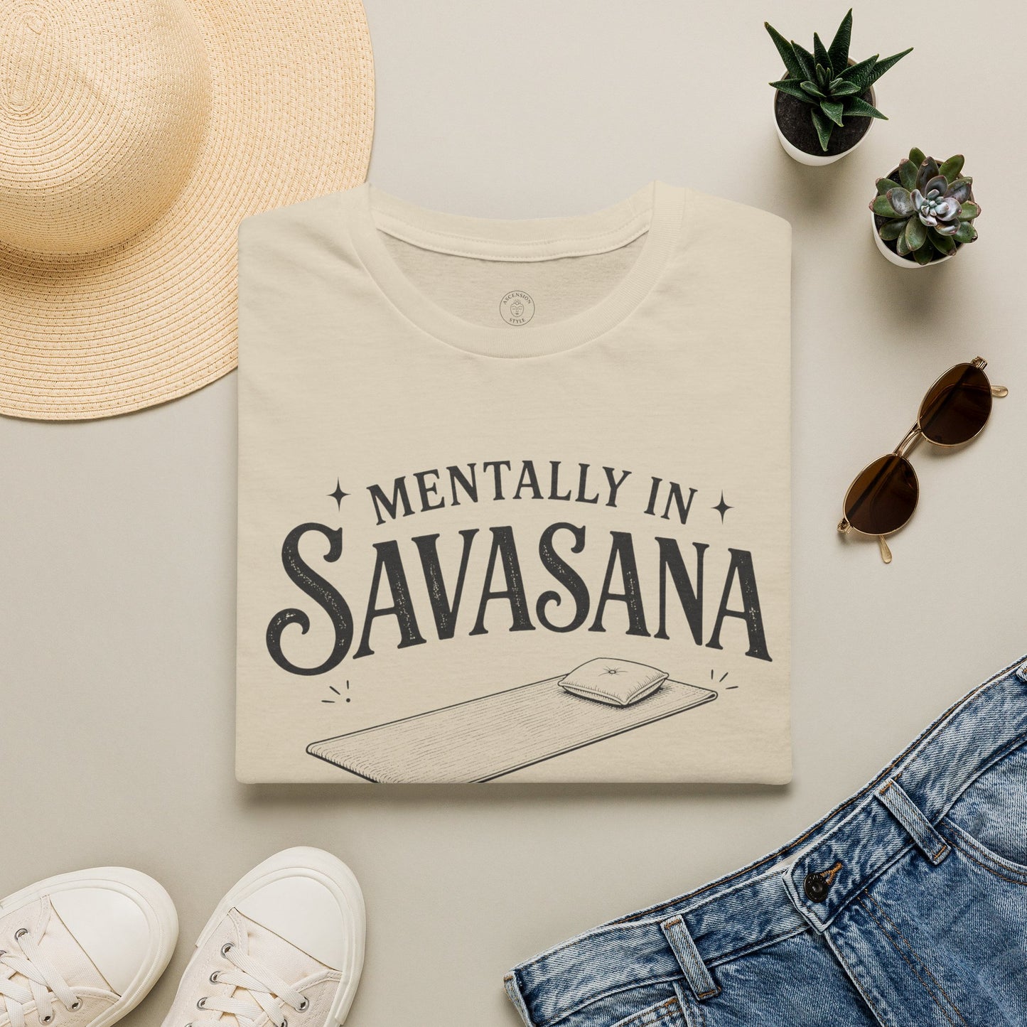 Mentally In Savasana T-Shirt