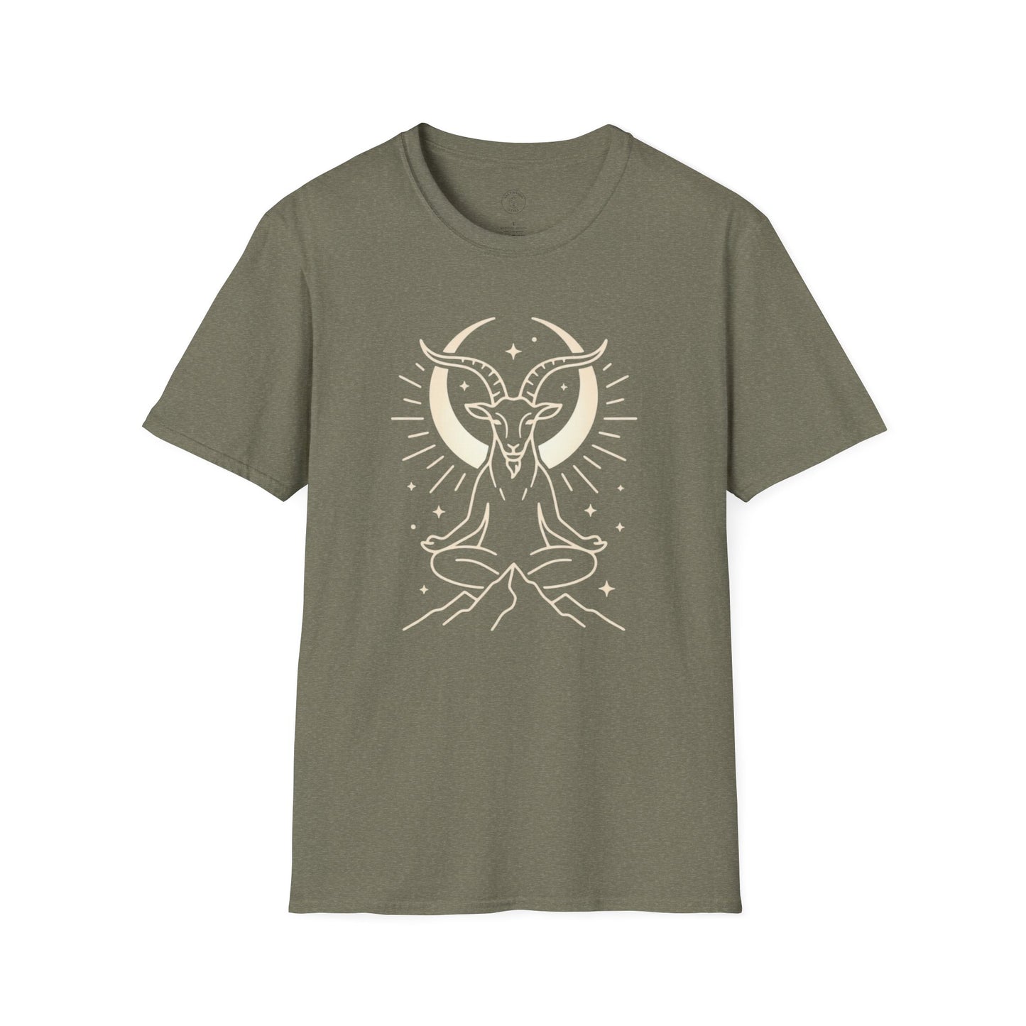 Meditating Goat Moon T-Shirt