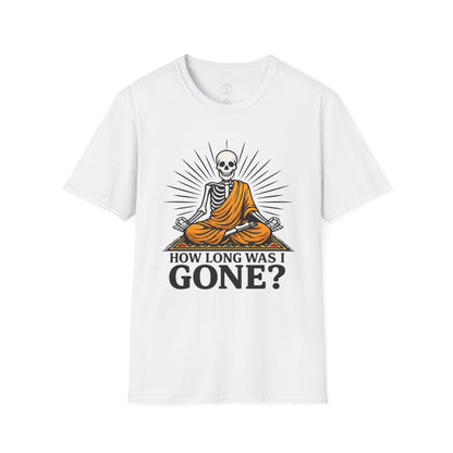 How Long Was I Gone? Skeleton T-Shirt