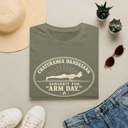 Chaturanga Arm Day T-Shirt
