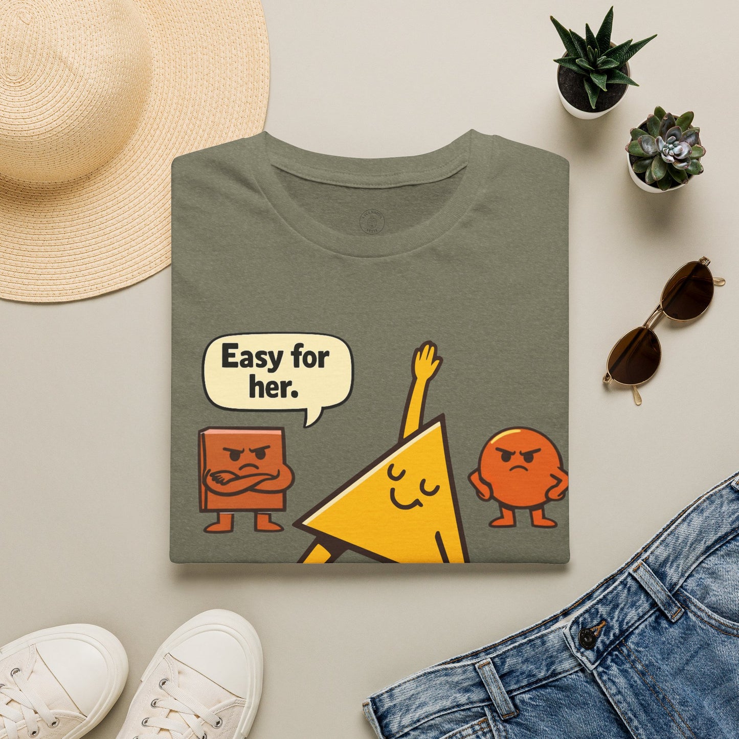Triangle Pose Yoga T-Shirt