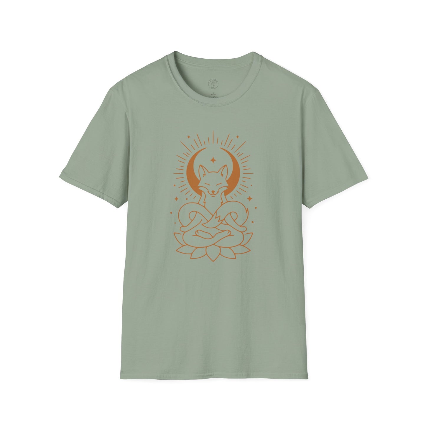 Meditating Fox Moon T-Shirt