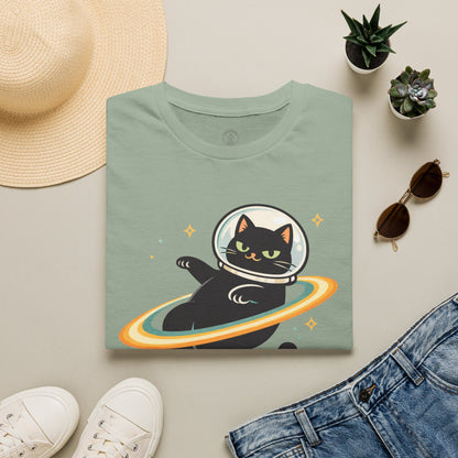 Sorry I'm Late, Astral Traveling Cat T-Shirt