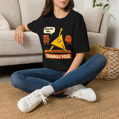 Triangle Pose Yoga T-Shirt