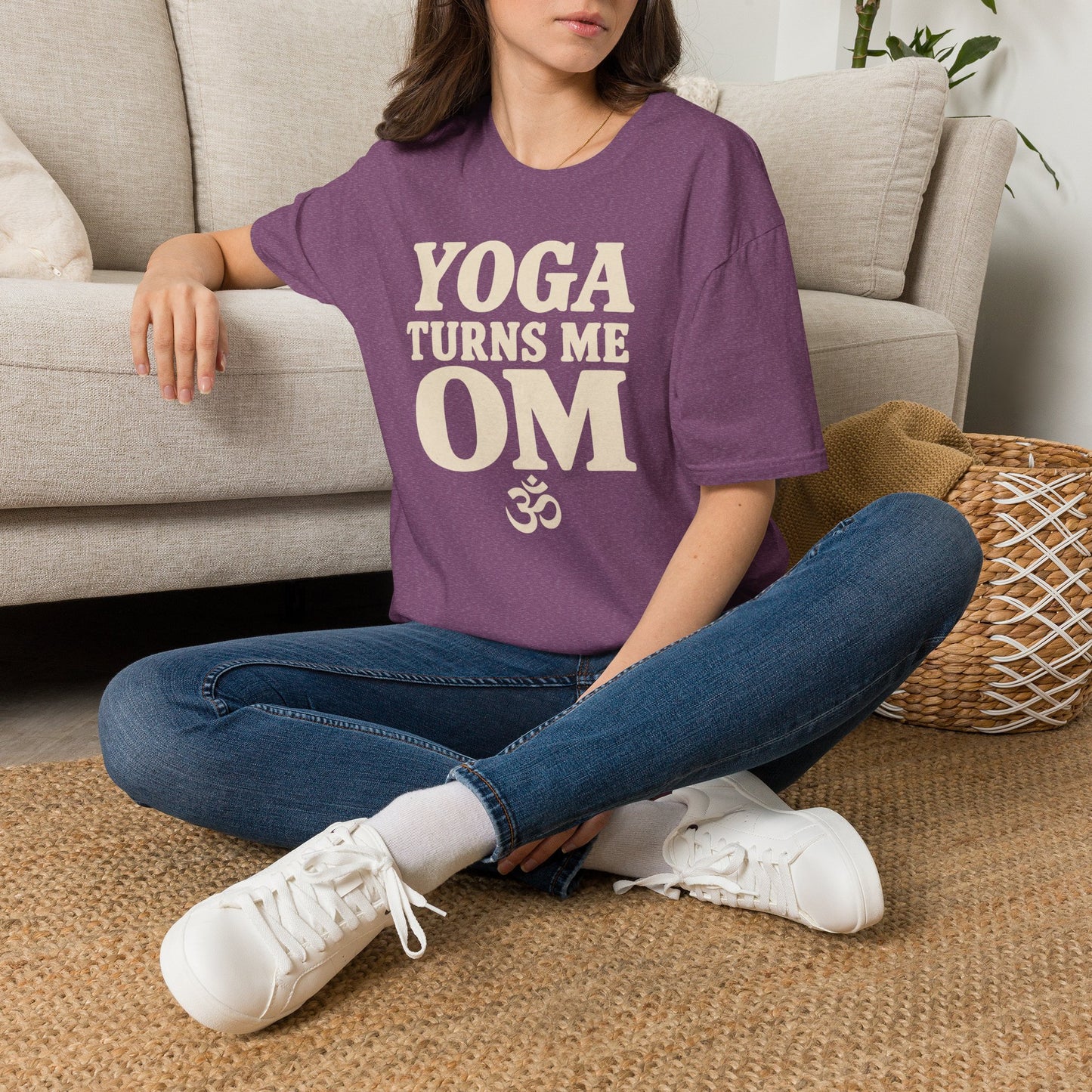 Yoga Turns Me Om T-Shirt