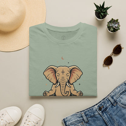 Old Soul Energy Meditating Elephant T-Shirt