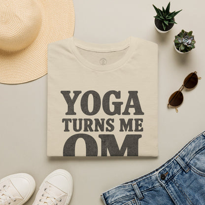 Yoga Turns Me Om T-Shirt