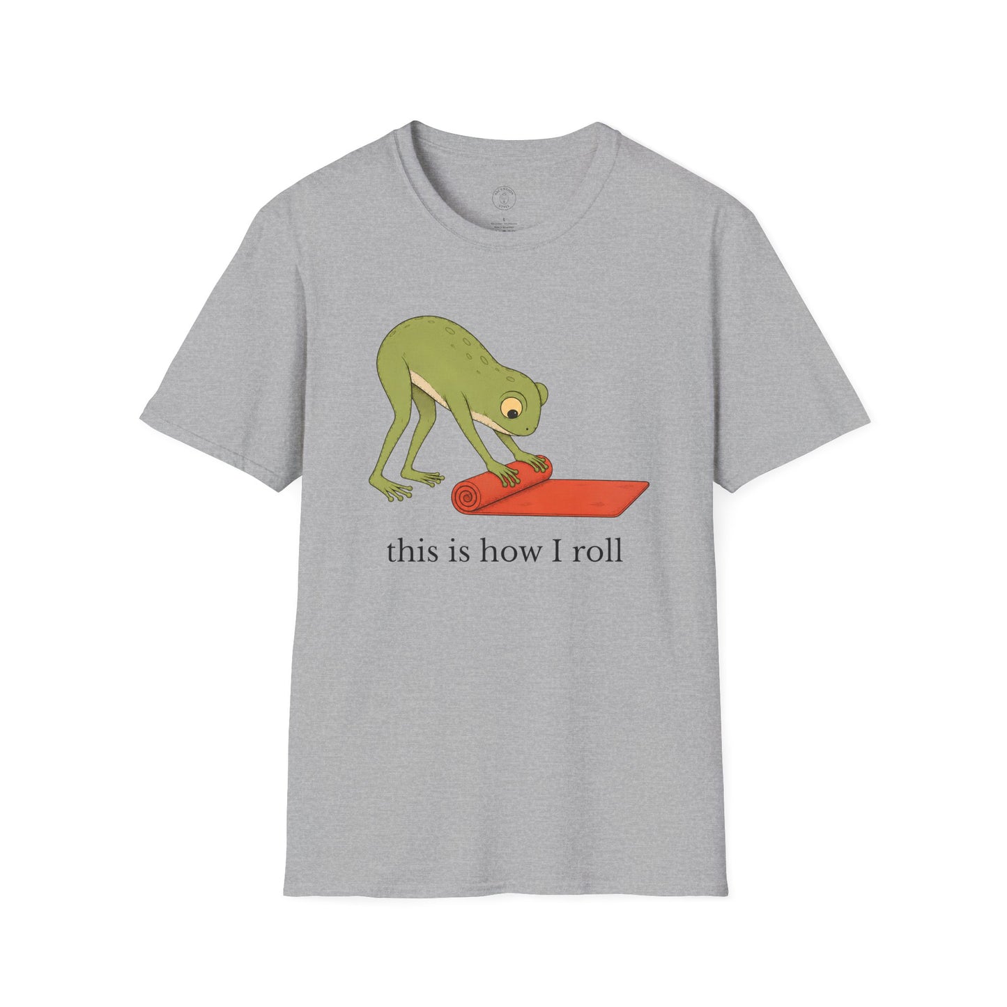 This Is How I Roll Yoga Frog T-Shirt