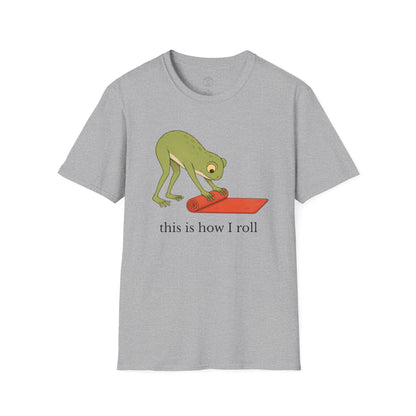 This Is How I Roll Yoga Frog T-Shirt