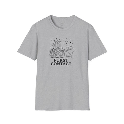 Furst Contact Alien Cat & Monkey T-Shirt