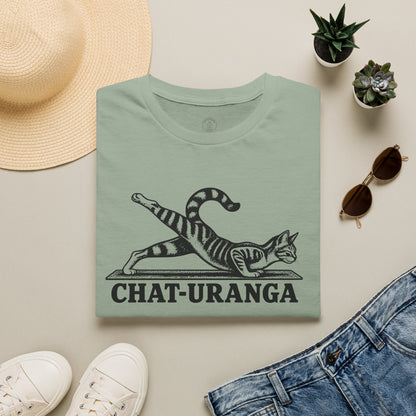 Chat-Uranga Cat Yoga T-Shirt