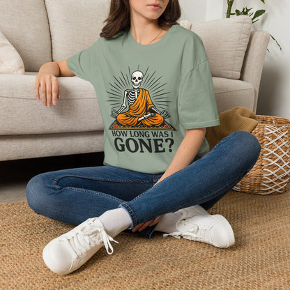 How Long Was I Gone? Skeleton T-Shirt