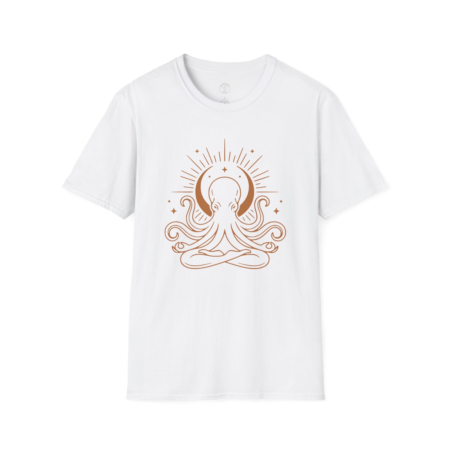 Meditating Octopus Moon T-Shirt