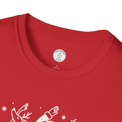 Let It Flow Christmas Yoga T-Shirt