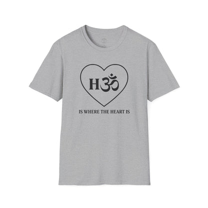 H(Om) Is Where the Heart Is T-Shirt