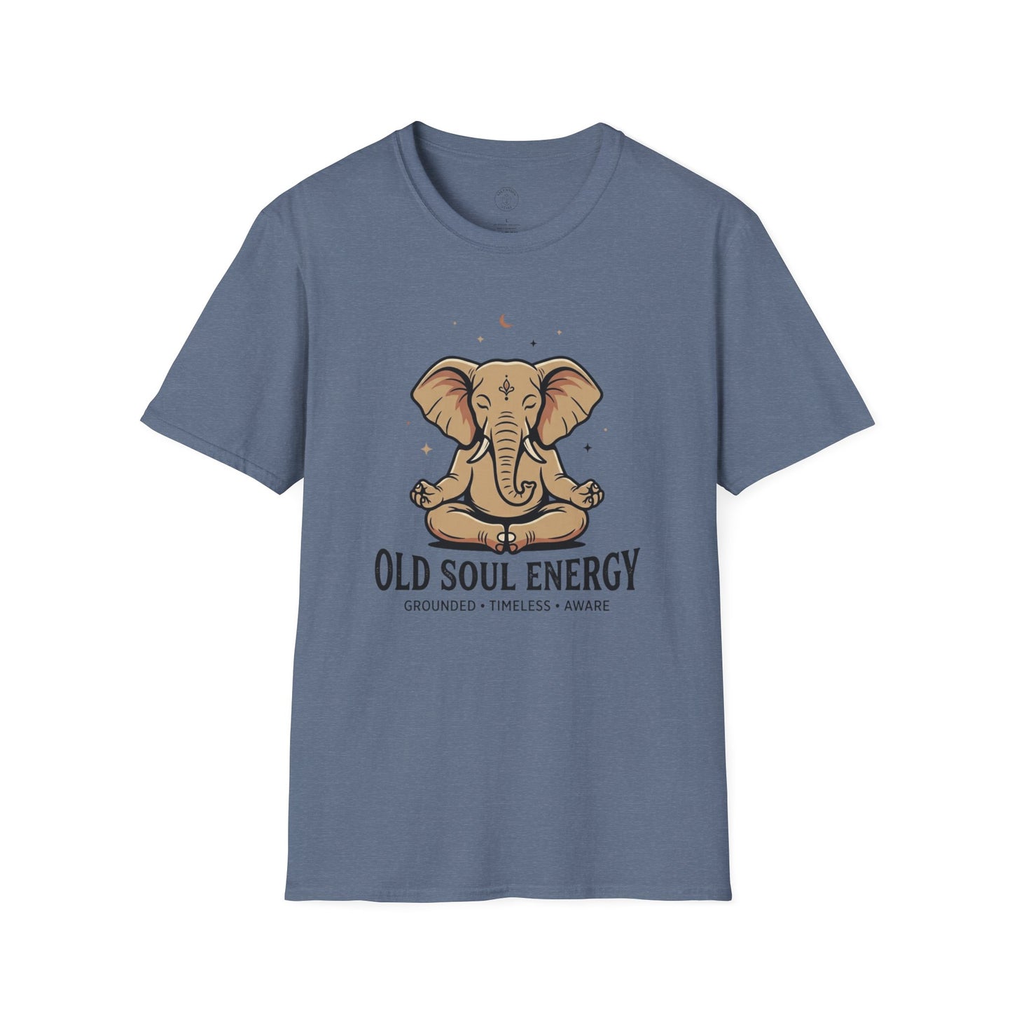 Old Soul Energy Meditating Elephant T-Shirt