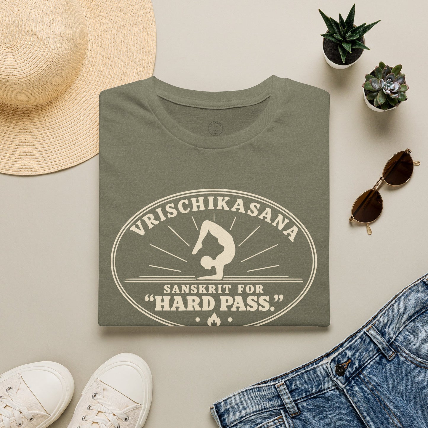 Vrischikasana Hard Pass T-Shirt