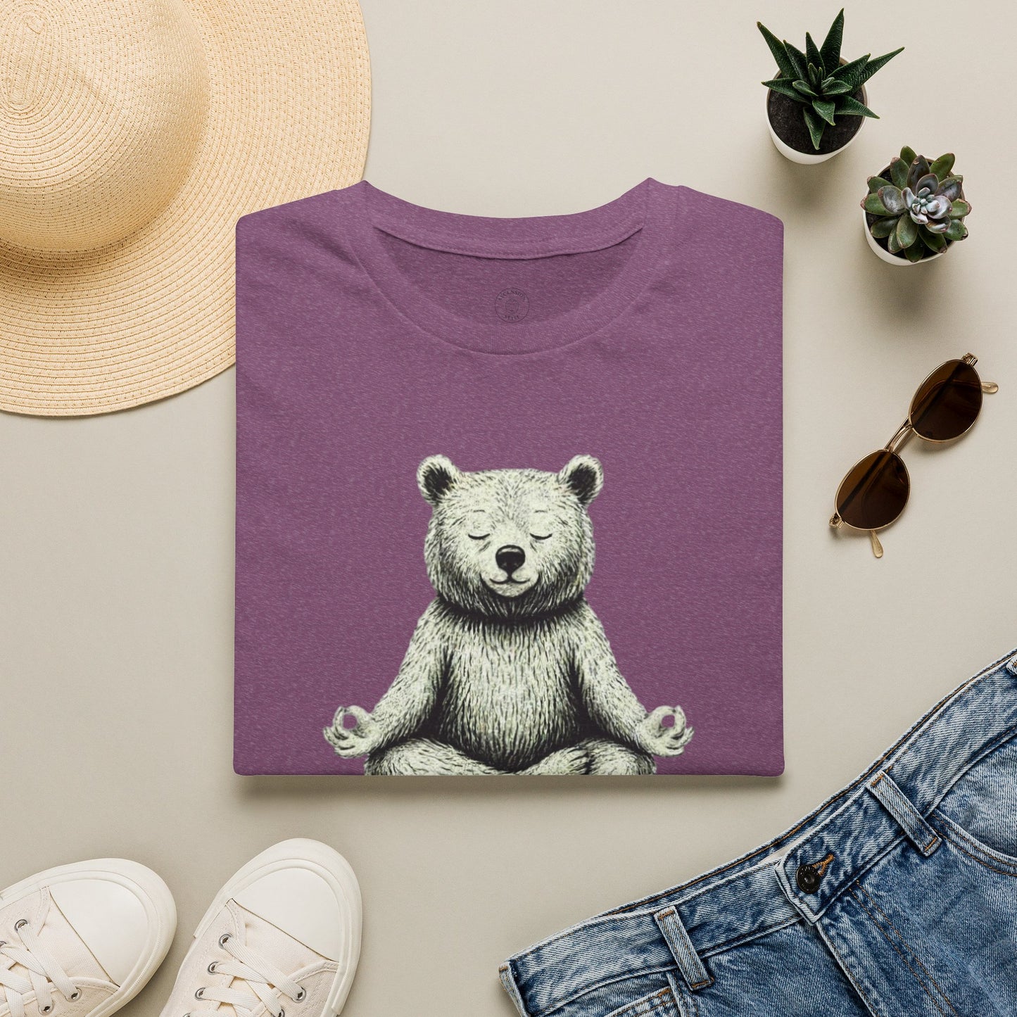 Meditation Makes Me Less of a Bear T-Shirt