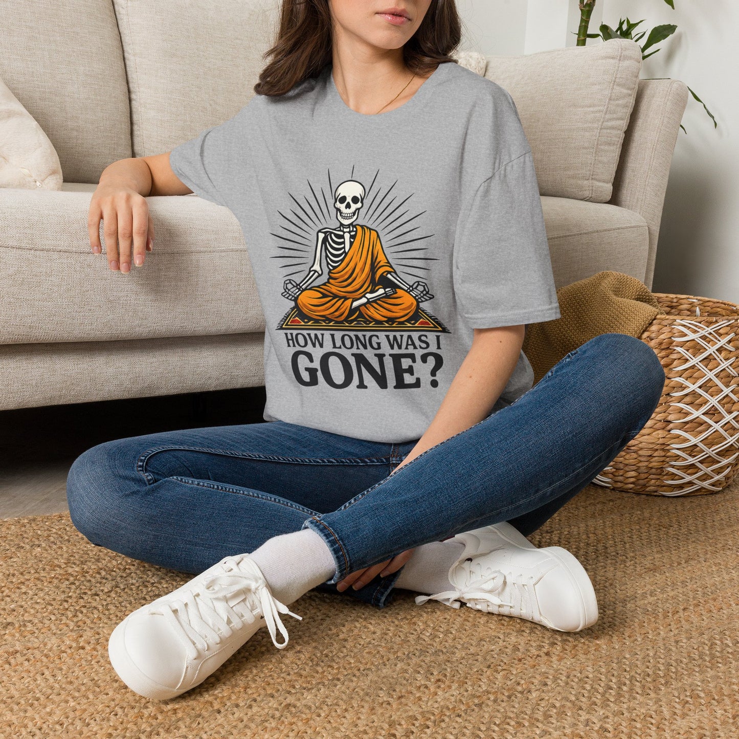 How Long Was I Gone? Skeleton T-Shirt