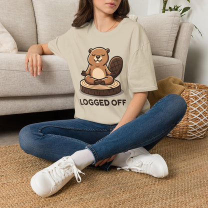 Logged Off Beaver T-Shirt