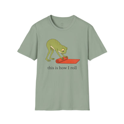 This Is How I Roll Yoga Frog T-Shirt
