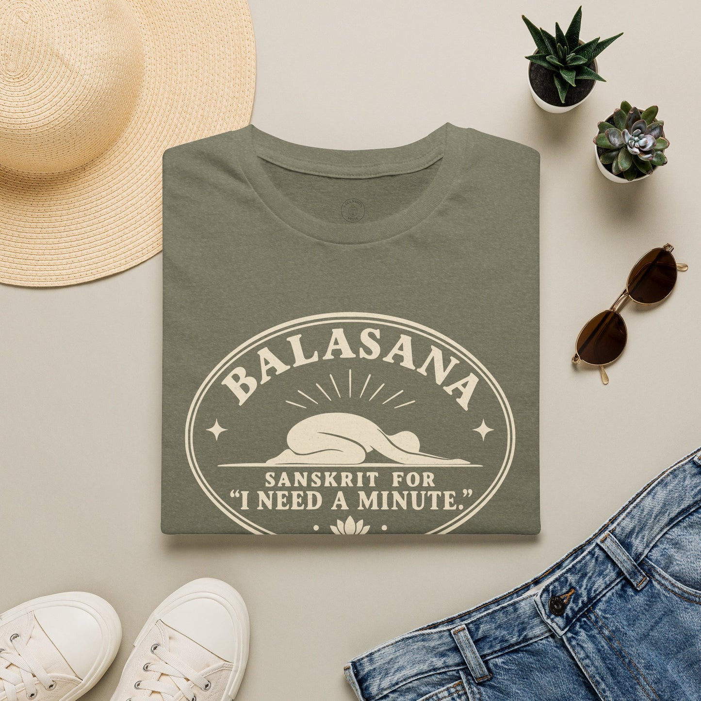 Balasana Yoga Break T-Shirt