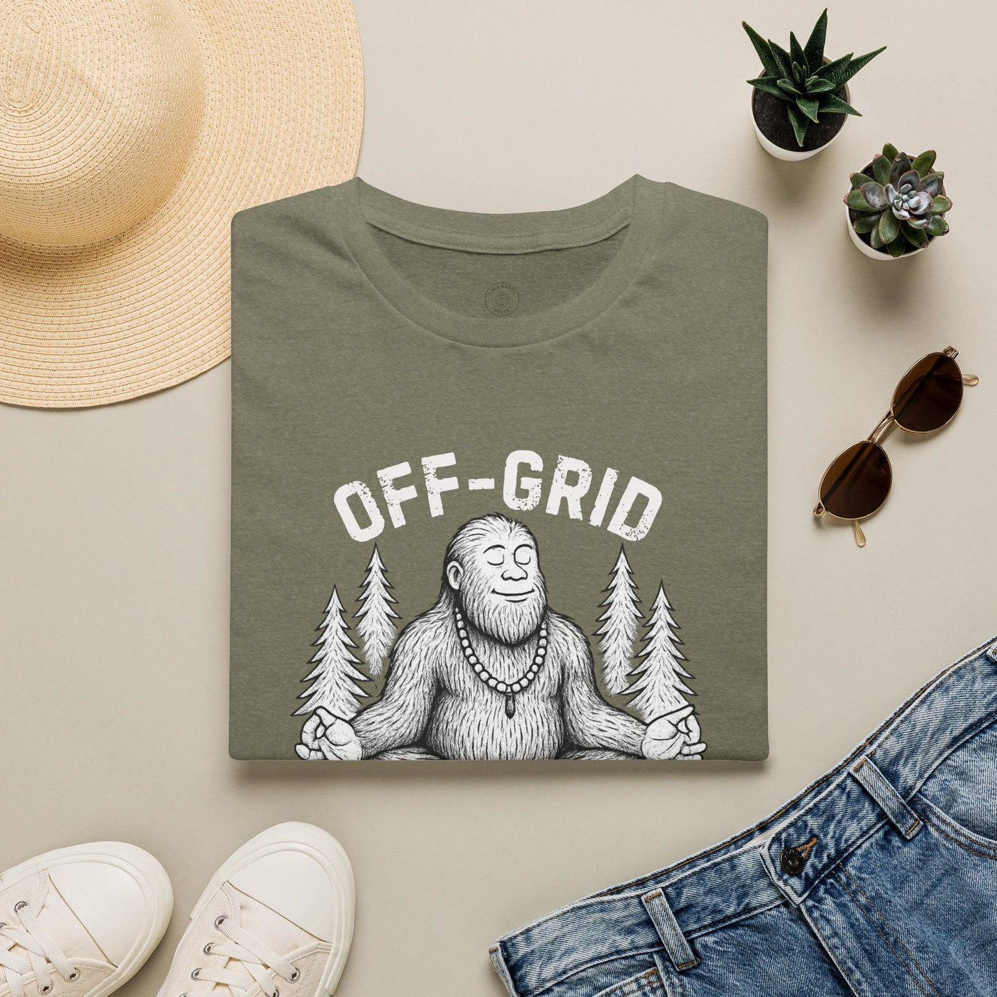 Off-Grid Guru Sasquatch T-Shirt