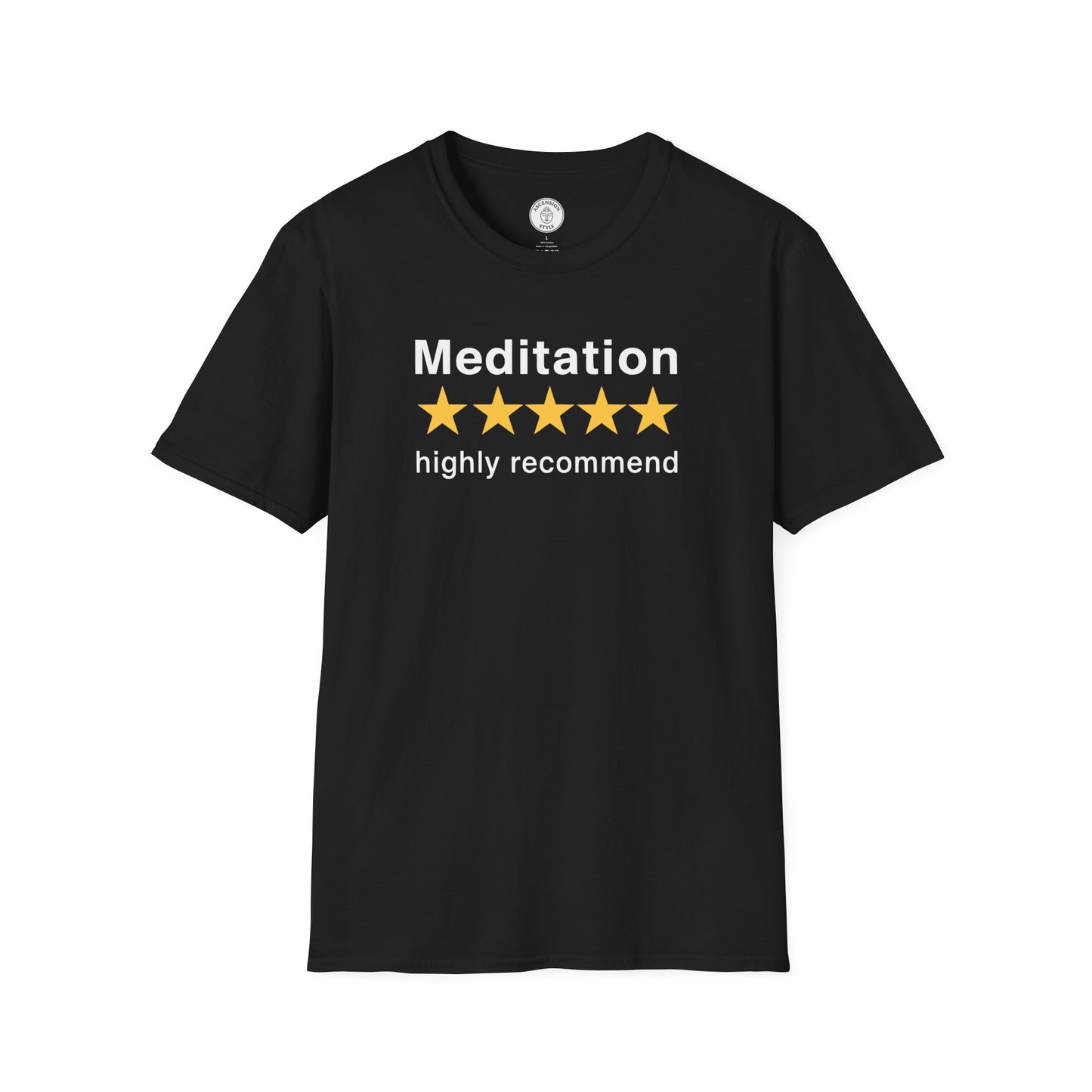 Meditation Highly Recommend T-Shirt