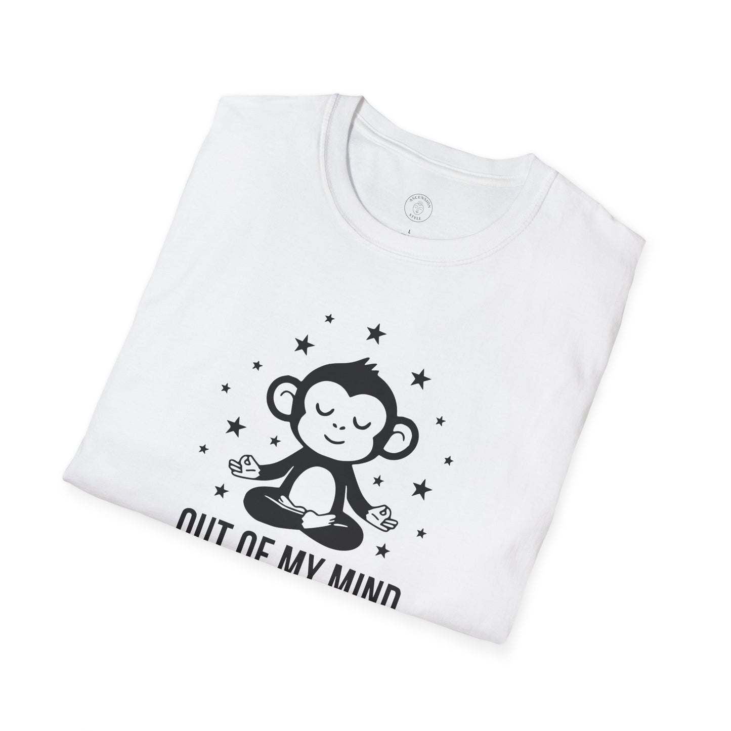 Out of My Mind Monkey Meditation T-Shirt