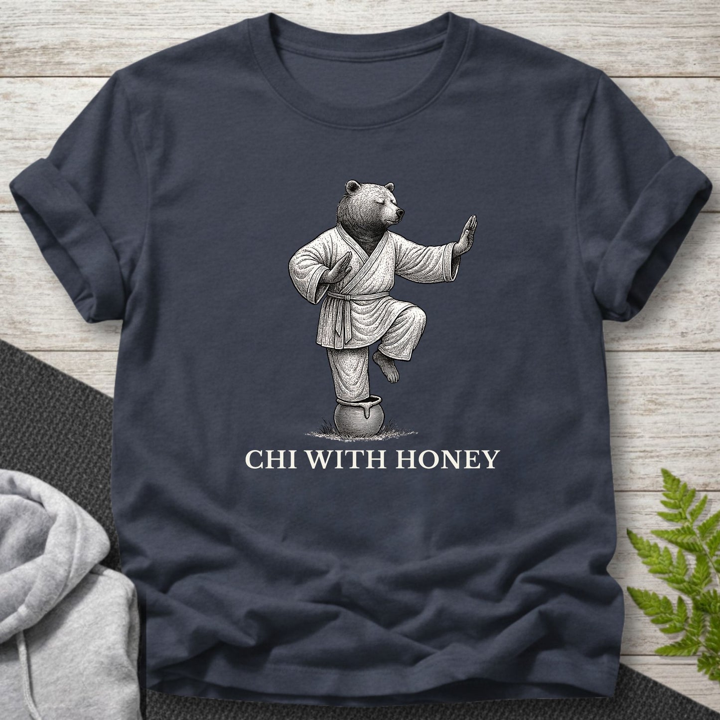 Chi With Honey Bear Tai Chi T-Shirt