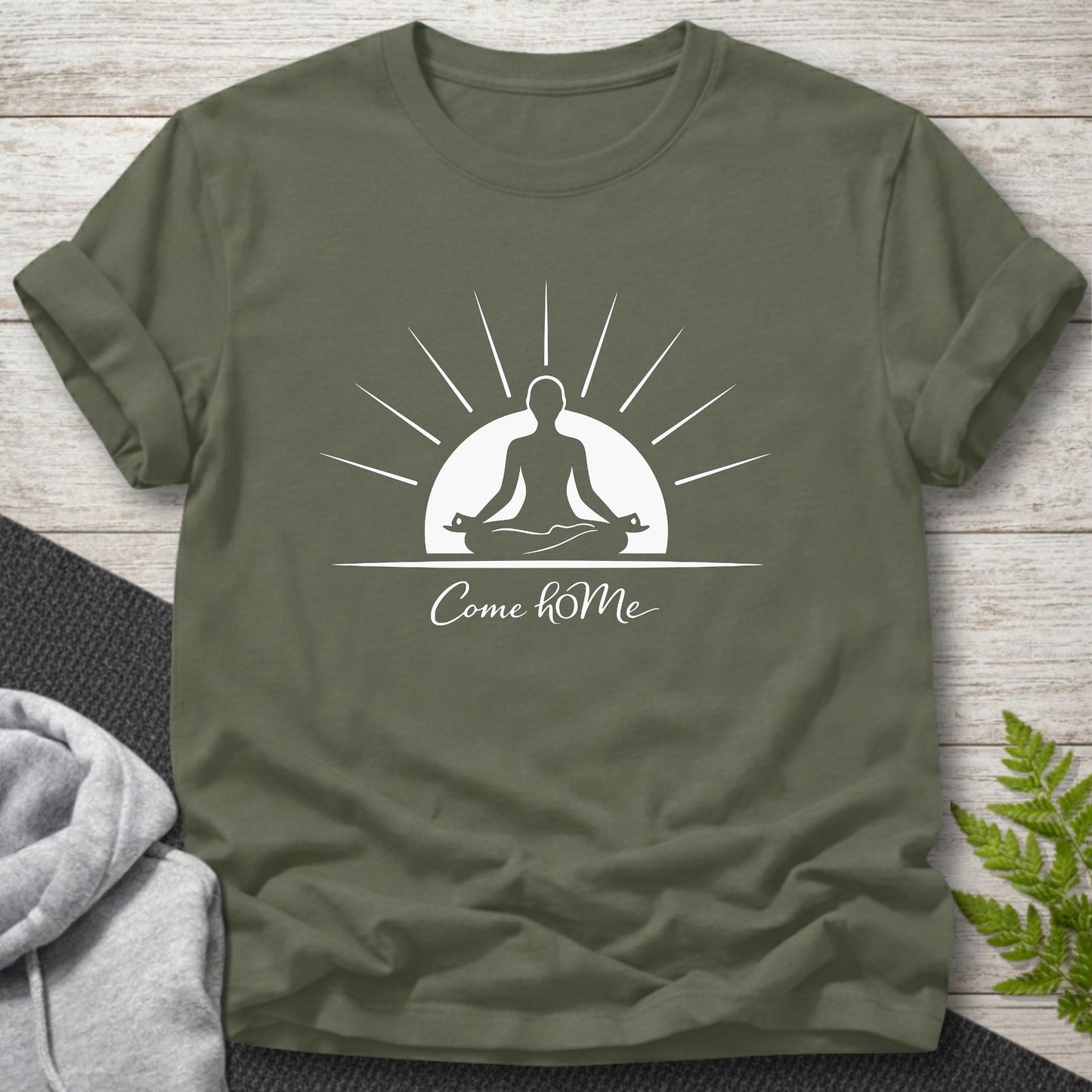 Come hOMe – Minimalist Spiritual Meditation Tee