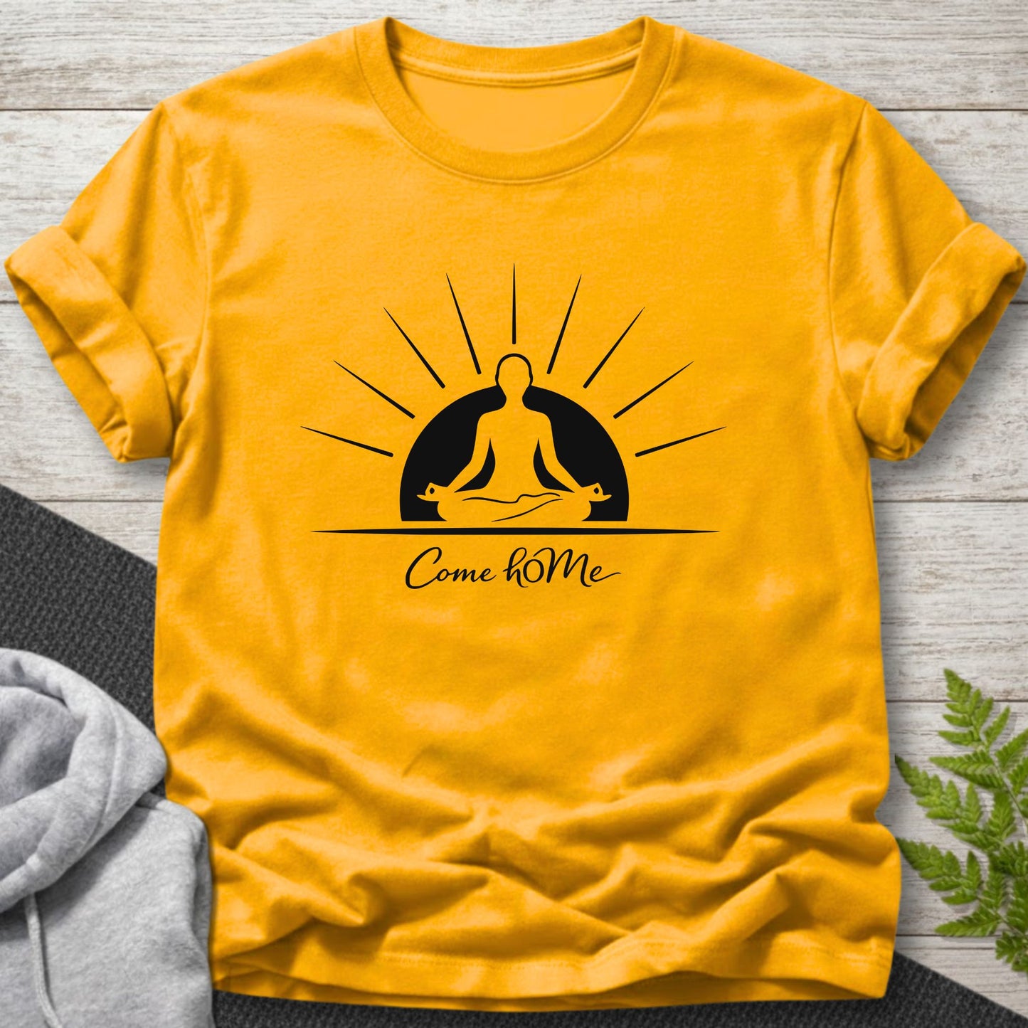 Come hOMe – Minimalist Spiritual Meditation Tee