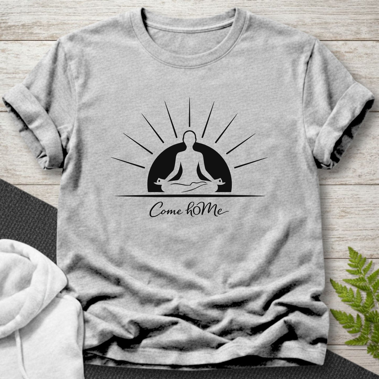Come hOMe – Minimalist Spiritual Meditation Tee