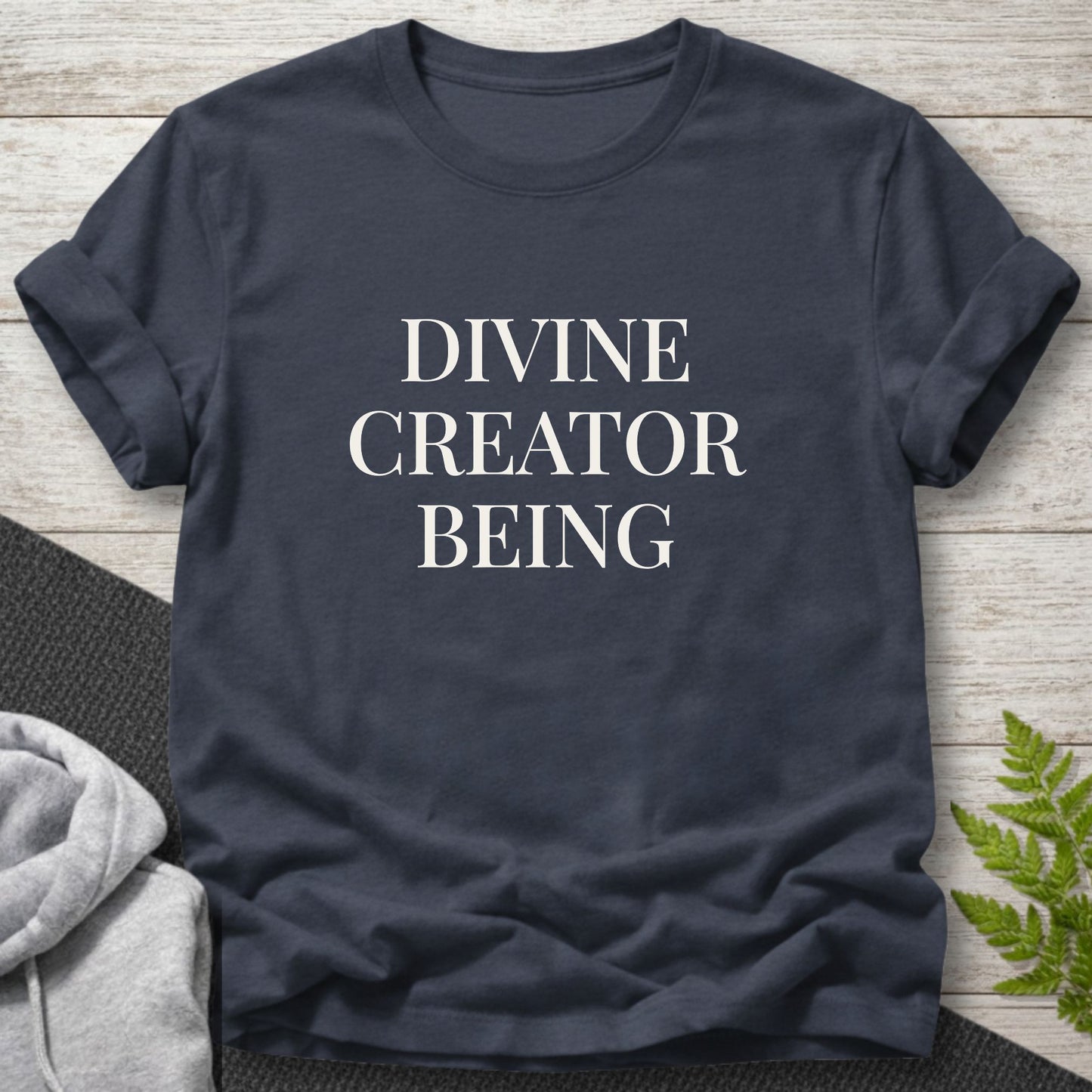Divine Creator Being – Minimalist T-Shirt