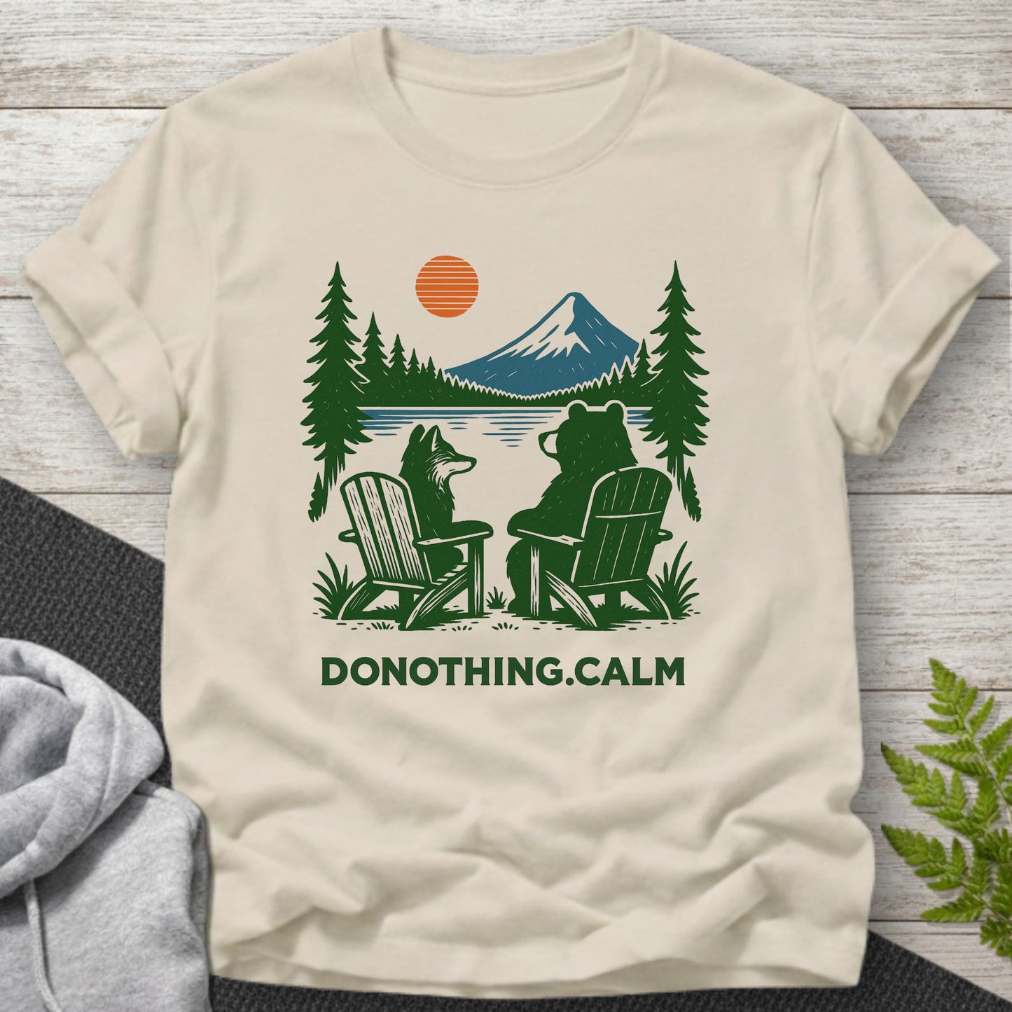 DONOTHING.CALM – Nature T-Shirt