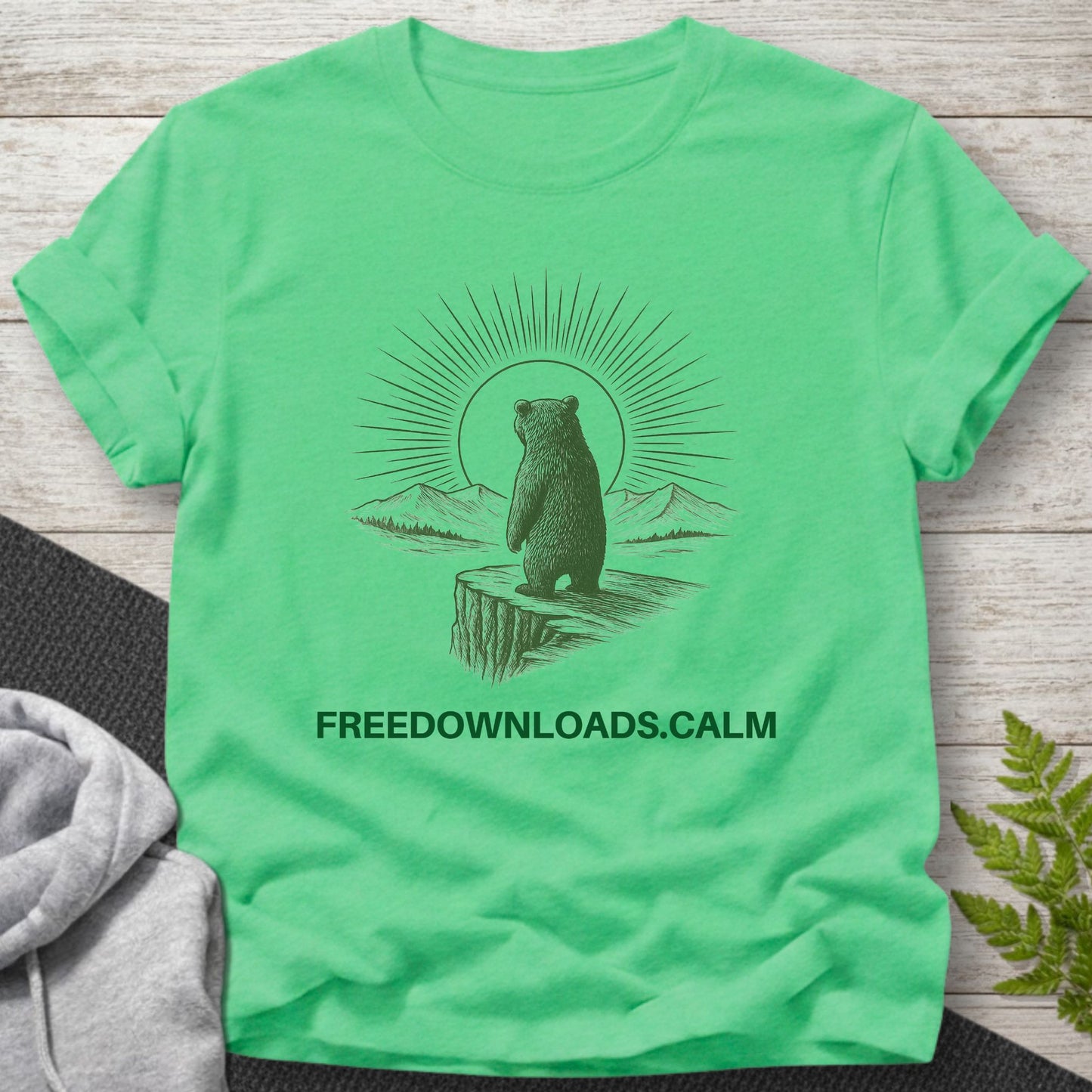 FREEDOWNLOADS.CALM Bear T-Shirt
