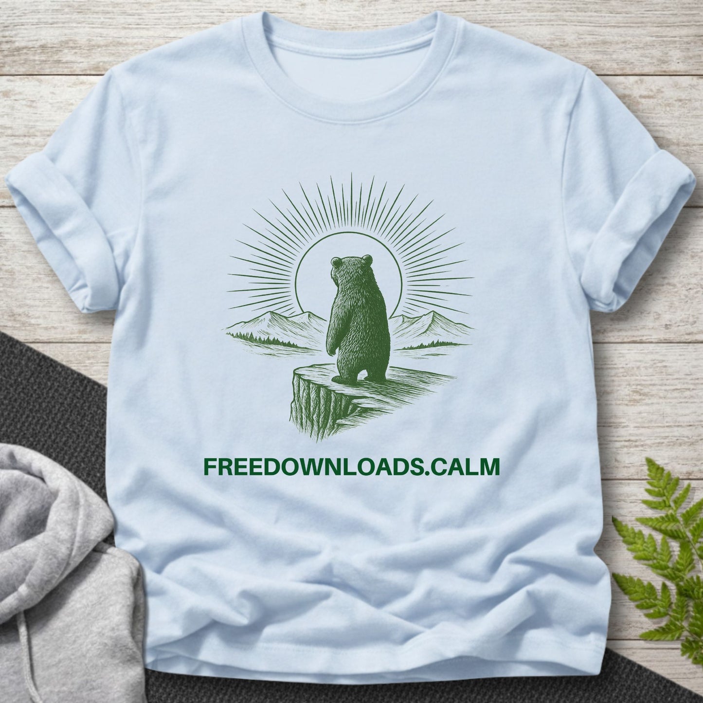 FREEDOWNLOADS.CALM Bear T-Shirt