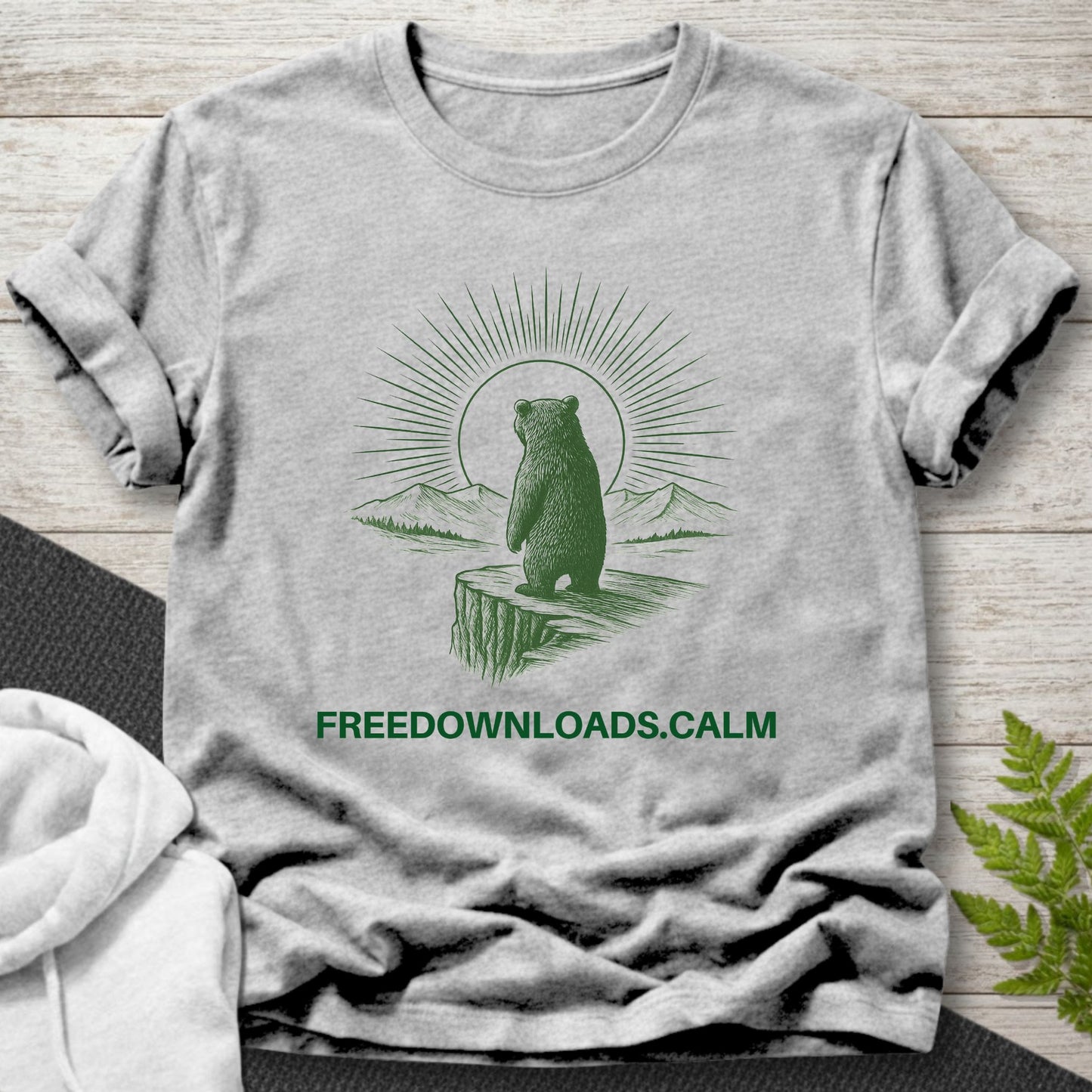 FREEDOWNLOADS.CALM Bear T-Shirt
