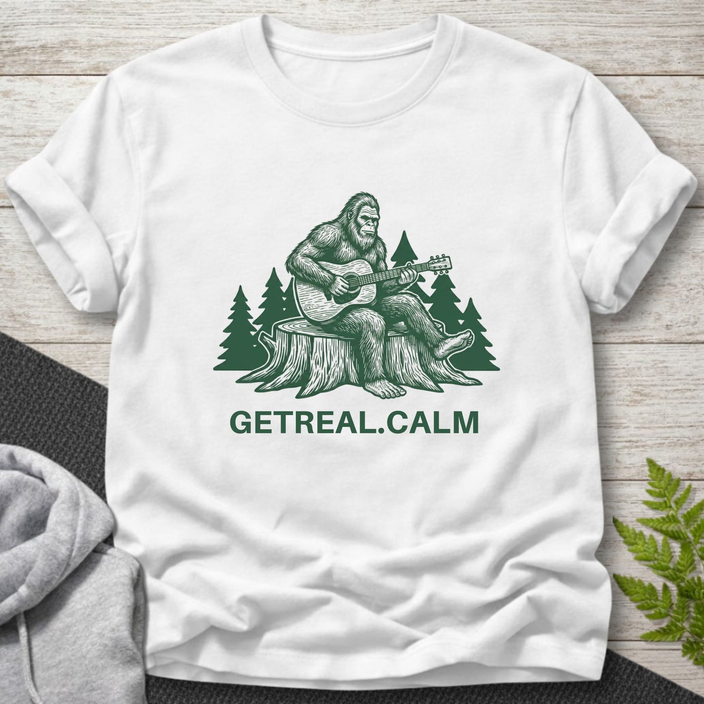 GETREAL.CALM Sasquatch T-Shirt
